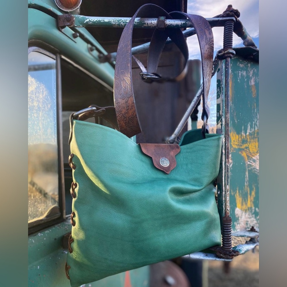 Ride Free MT Handmade Artisan Leather Shoulder Bag